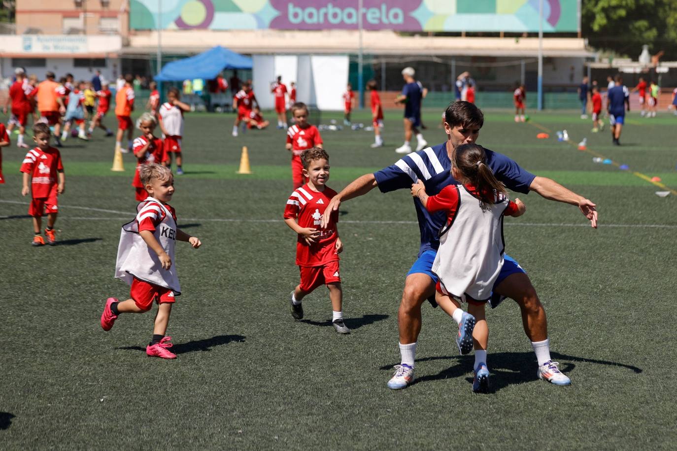 Brahim se vuelca con su campus en Málaga