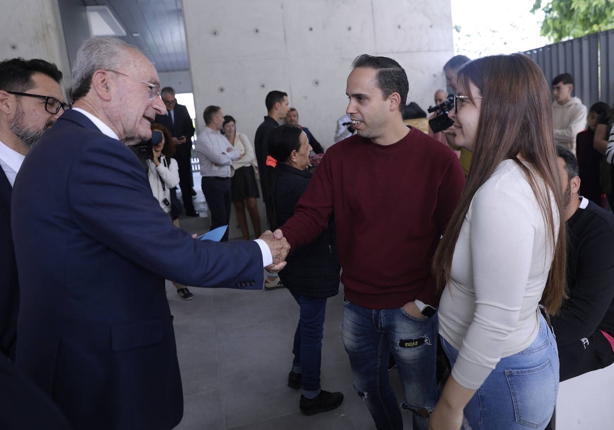 Una de las últimas entregas de llaves de VPO promovidas por el Ayuntamiento.