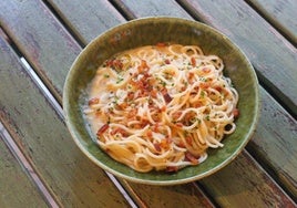 Carbonara de Pastan.