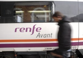 Imagen de un servicio Avant de Renfe.