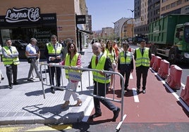 De la Torre y Rocío Díaz este miércoles en Callejones del Perchel.