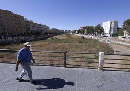 El plan para el río prevé embovedar un tramo de unos 350 metros al sur del puente de Armiñán.