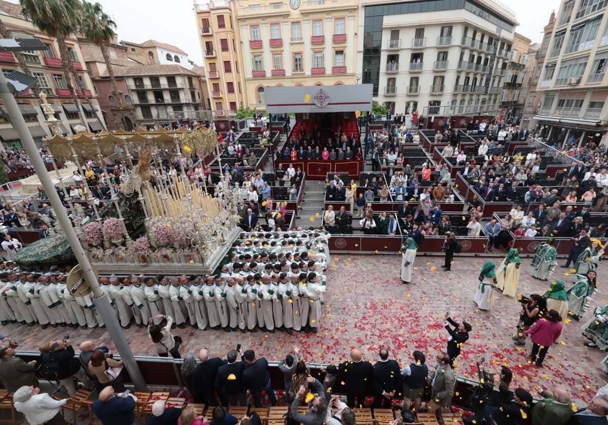 La Agrupación de Cofradías plantea una nueva reducción de la tribuna oficial de la Semana Santa