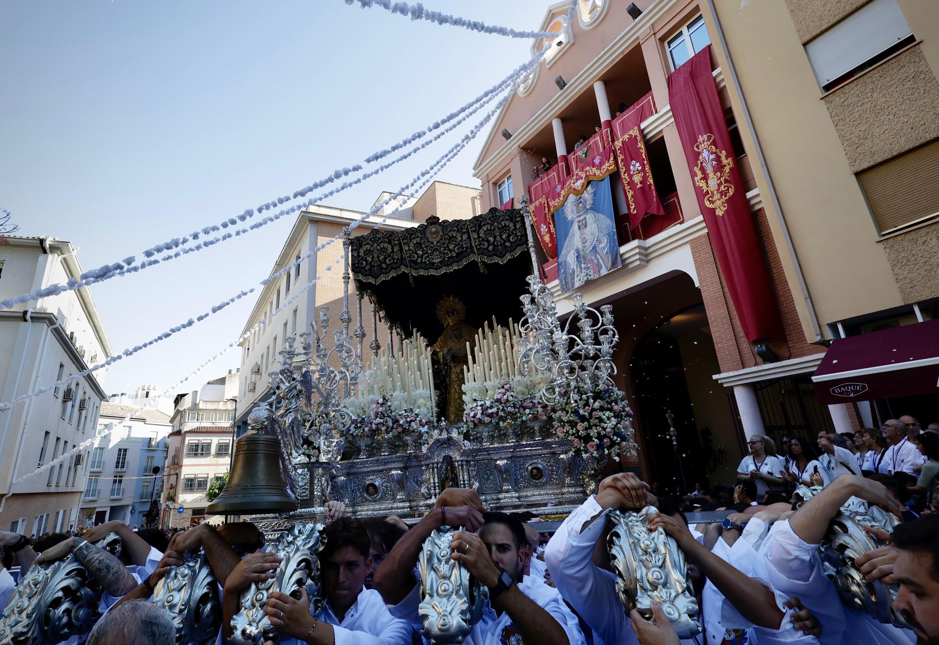 Procesión extraordinaria de la Virgen de la Paz