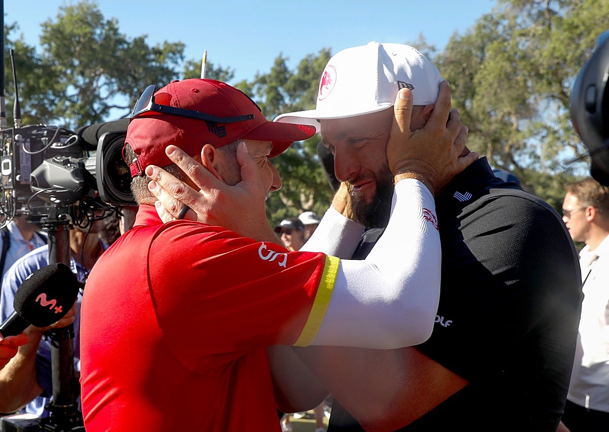 Imagen secundaria 1 - Épica remontada de Sergio García para llevarse el LIV Golf Andalucía