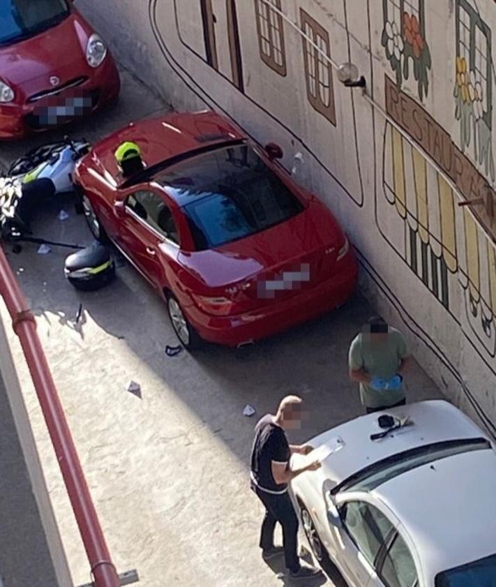 Imagen secundaria 2 - Reducen a tiros en el Morlaco a un hombre que se fugó de un control e hirió a cuatro policías