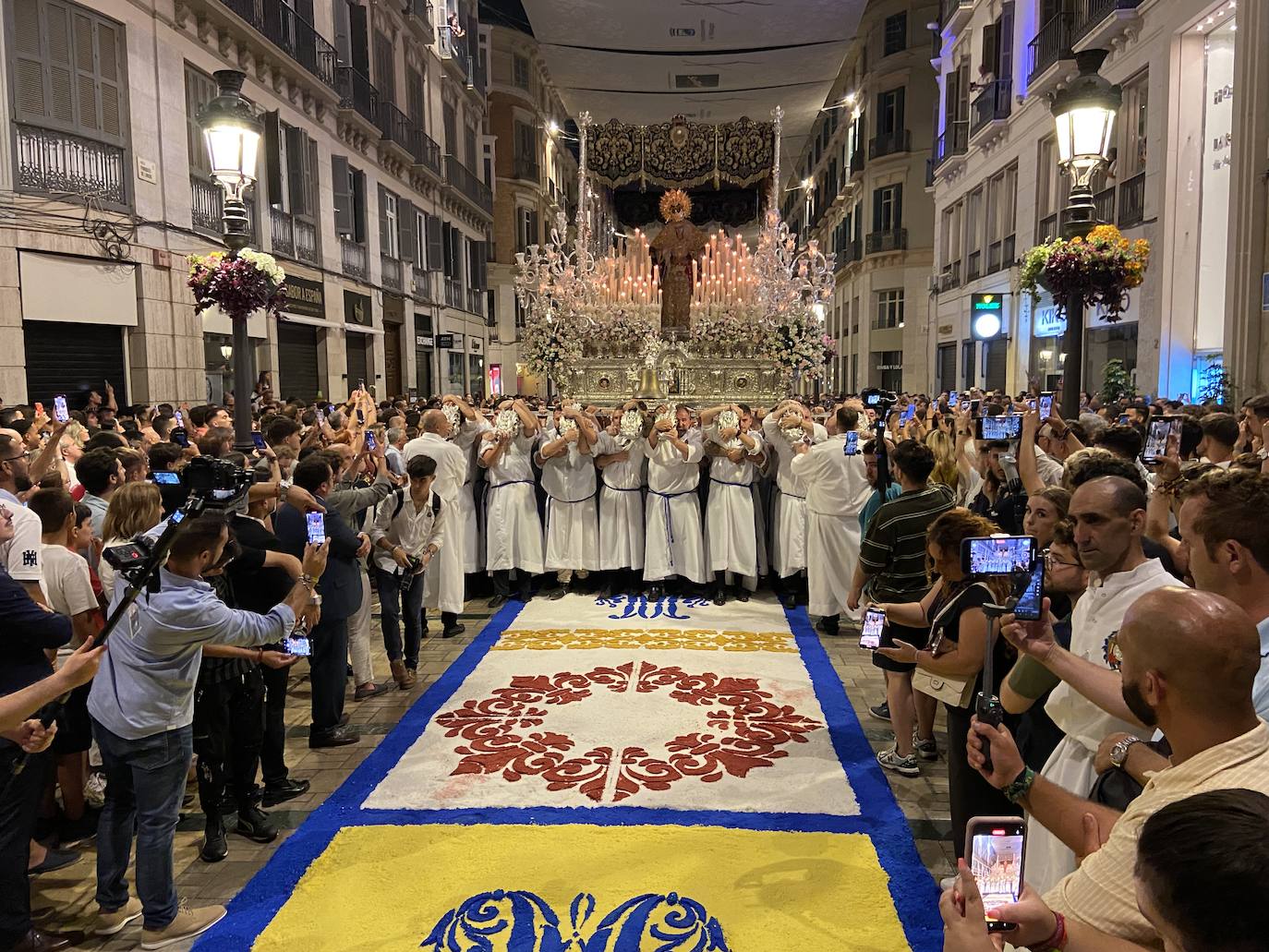 Procesión extraordinaria de la Virgen de la Paz