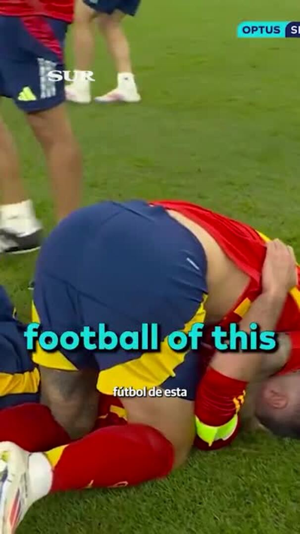 El emotivo discurso de Peter Drury tras la victoria de España en la Eurocopa