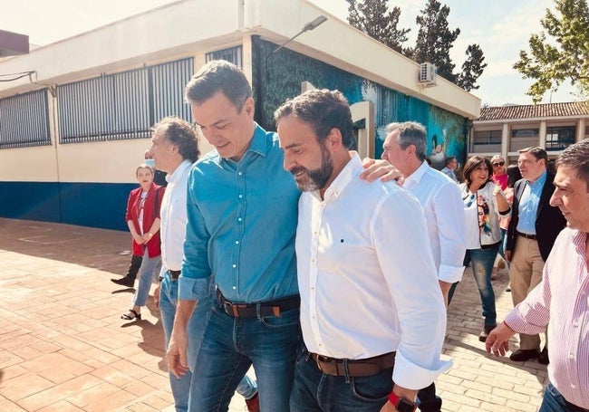 Sánchez y Pérez, en un acto en la provincia.