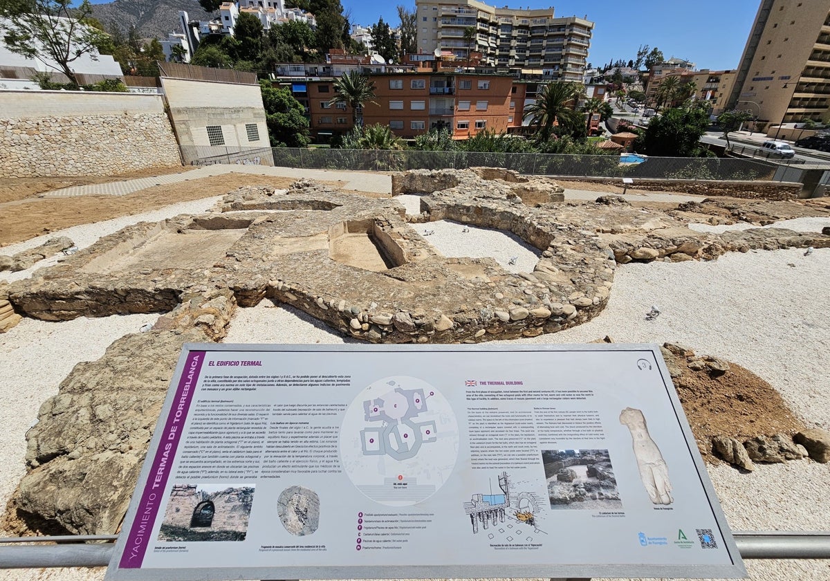 Vista del yacimiento arqueológico.