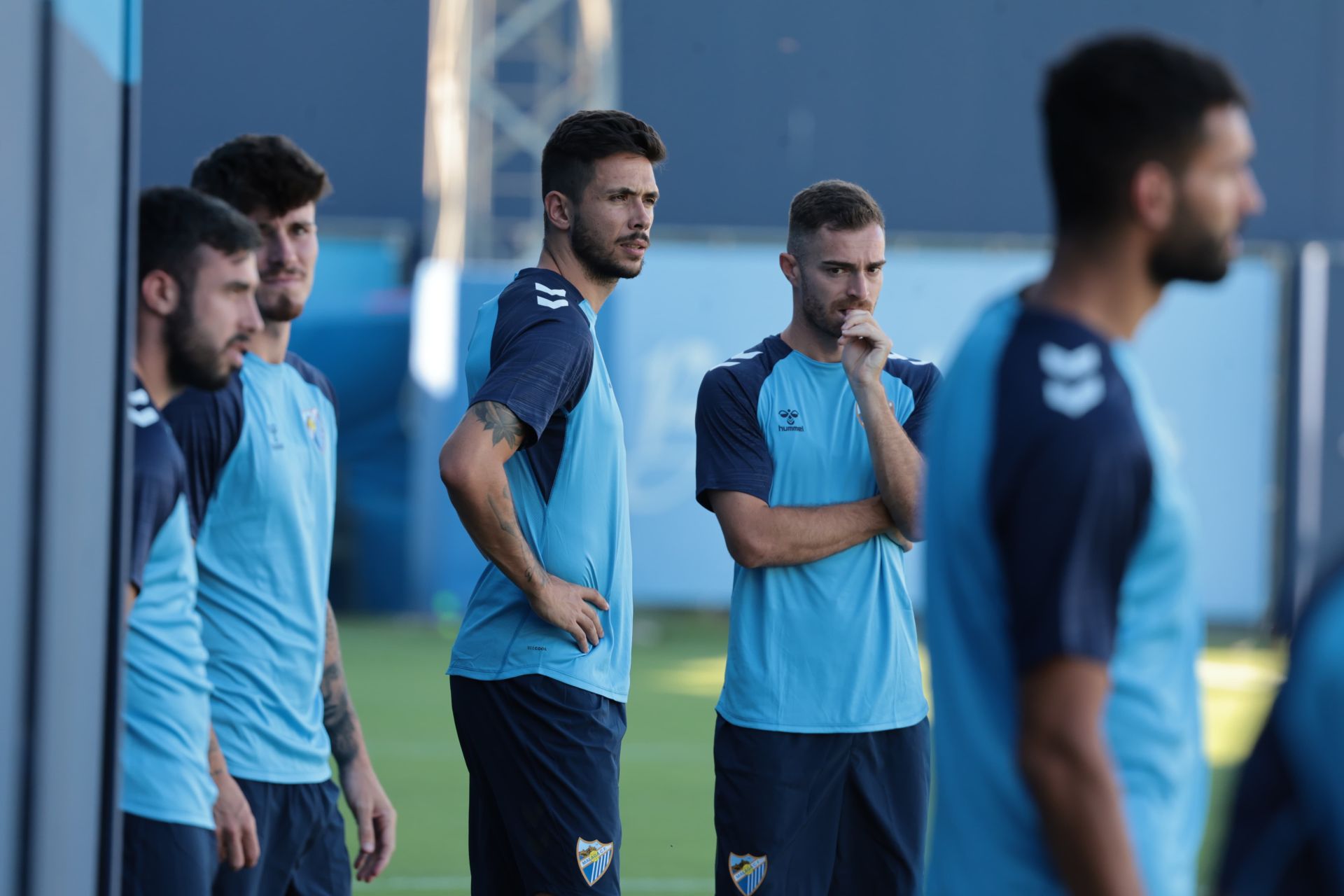 La vuelta al trabajo del Málaga, en imágenes