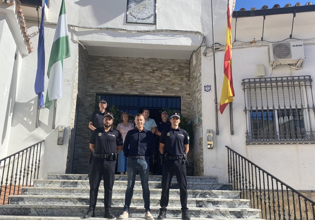 Incorporación de los dos nuevos agentes de Policía Local.