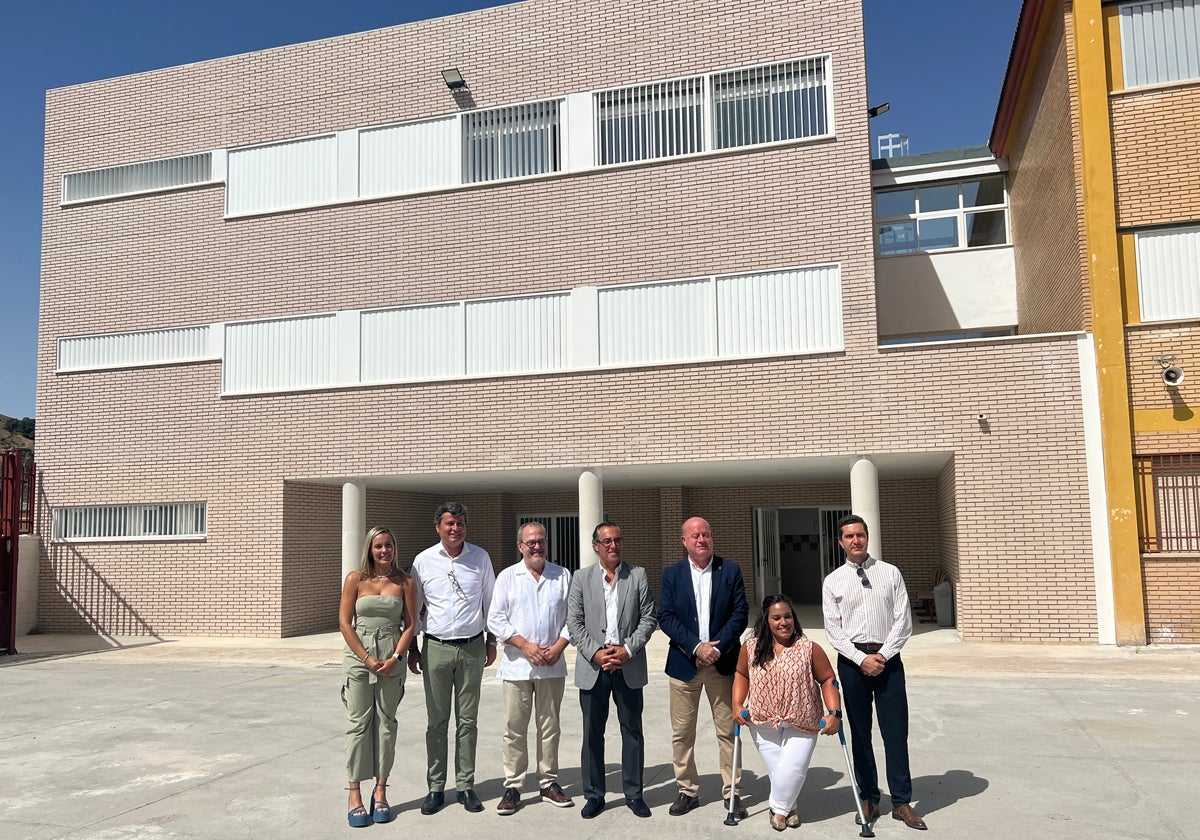 La delegación de Educación y el Ayuntamiento visitaron las obras este miércoles