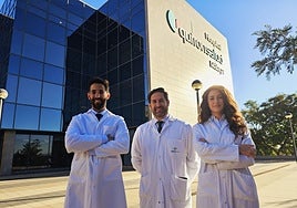 El equipo de Cirugía Torácica del hospital