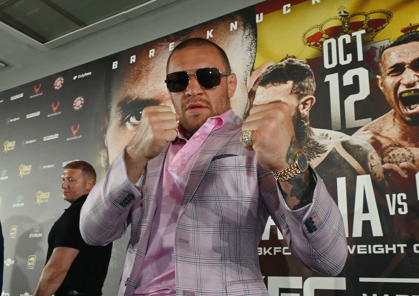 Conor Mc Gregor presenta en Marbella la velada de &#039;bareknuckle&#039;