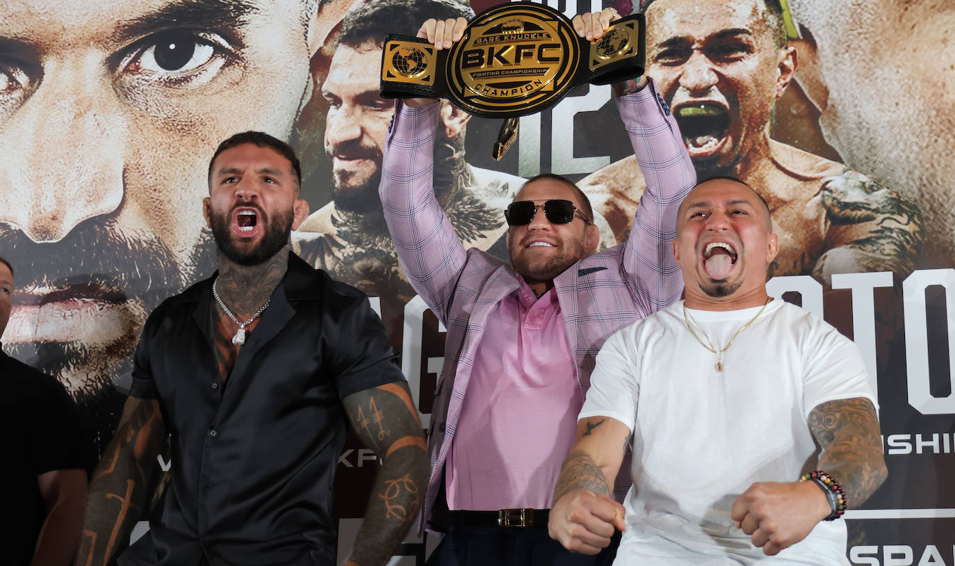 Conor Mc Gregor presenta en Marbella la velada de &#039;bareknuckle&#039;