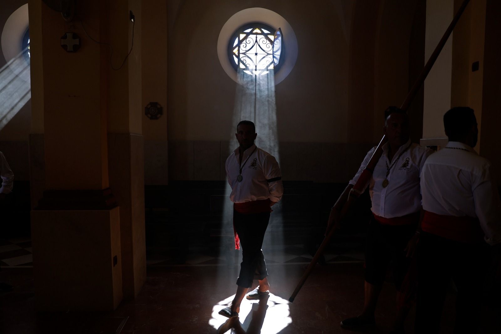 La procesión de la Virgen del Carmen de Huelin, en imágenes