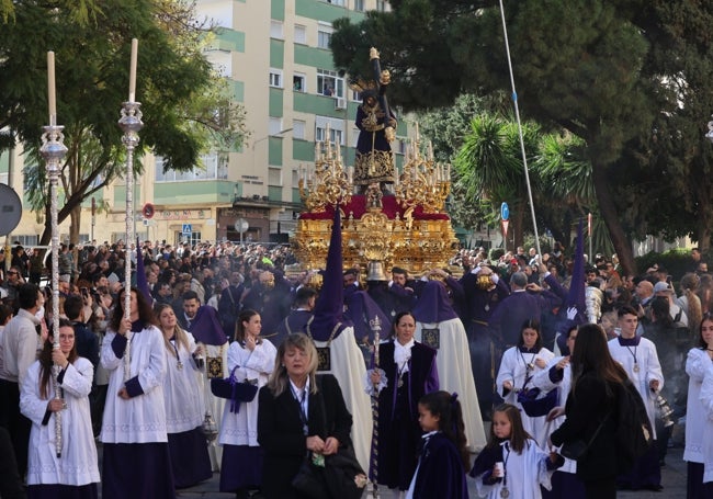 El Nazareno del Perdón recorrerá el 7 de septiembre el barrio de Nueva Málaga.