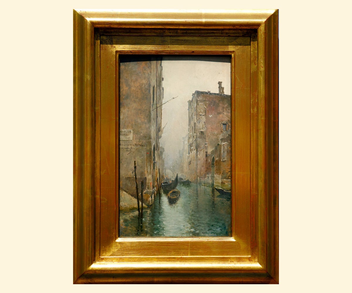 'Vista de Venecia', de Emilio Sánchez Perrier.