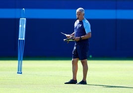 Pellicer, en un entrenamiento esta semana.