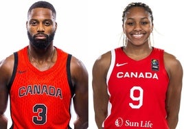 Melvin Ejim y su hermana Yvonne defenderán la camiseta de Canadá en los Juegos de París.