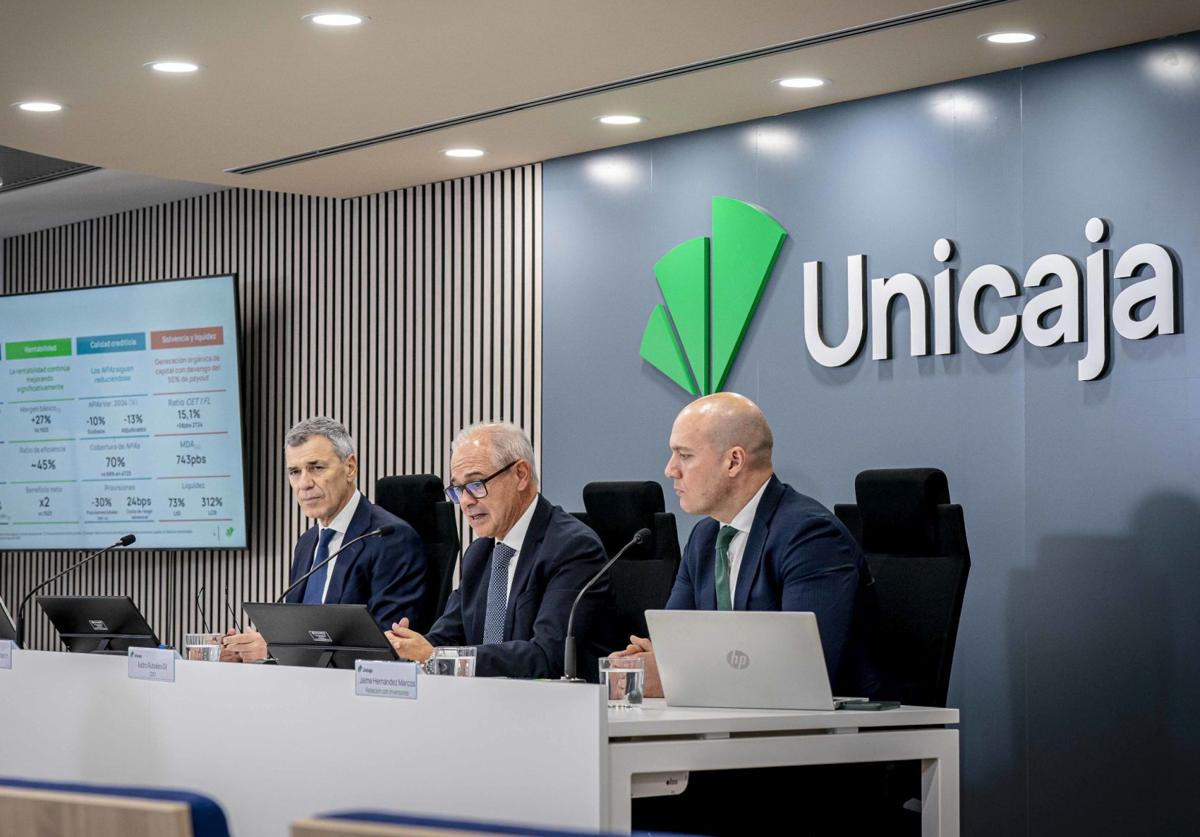 Isidro Rubiales, consejero delegado de Unicaja.