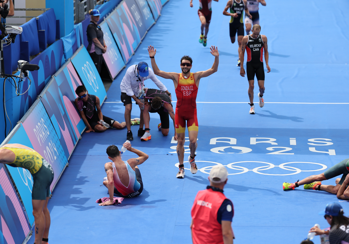 Histórico diploma olímpico para el malagueño Alberto González