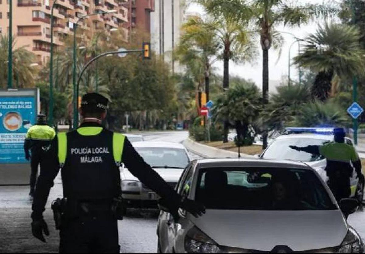 Detenido en Málaga tras quintuplicar la tasa máxima de alcohol al volante