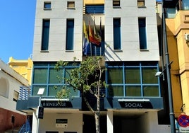 Sede del área municipal de Bienestar Social.