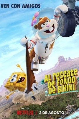 Al rescate de Fondo de Bikini: La película de Arenita Mejillas (Saving Bikini Bottom: The Sandy Cheeks Movie): Sinopsis, tráiler y reparto