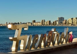 Vista del paseo marítimo de Fuengirola.