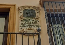 Casa natal del marqués de Salamanca en la calle Correo Viejo. Foto del autor