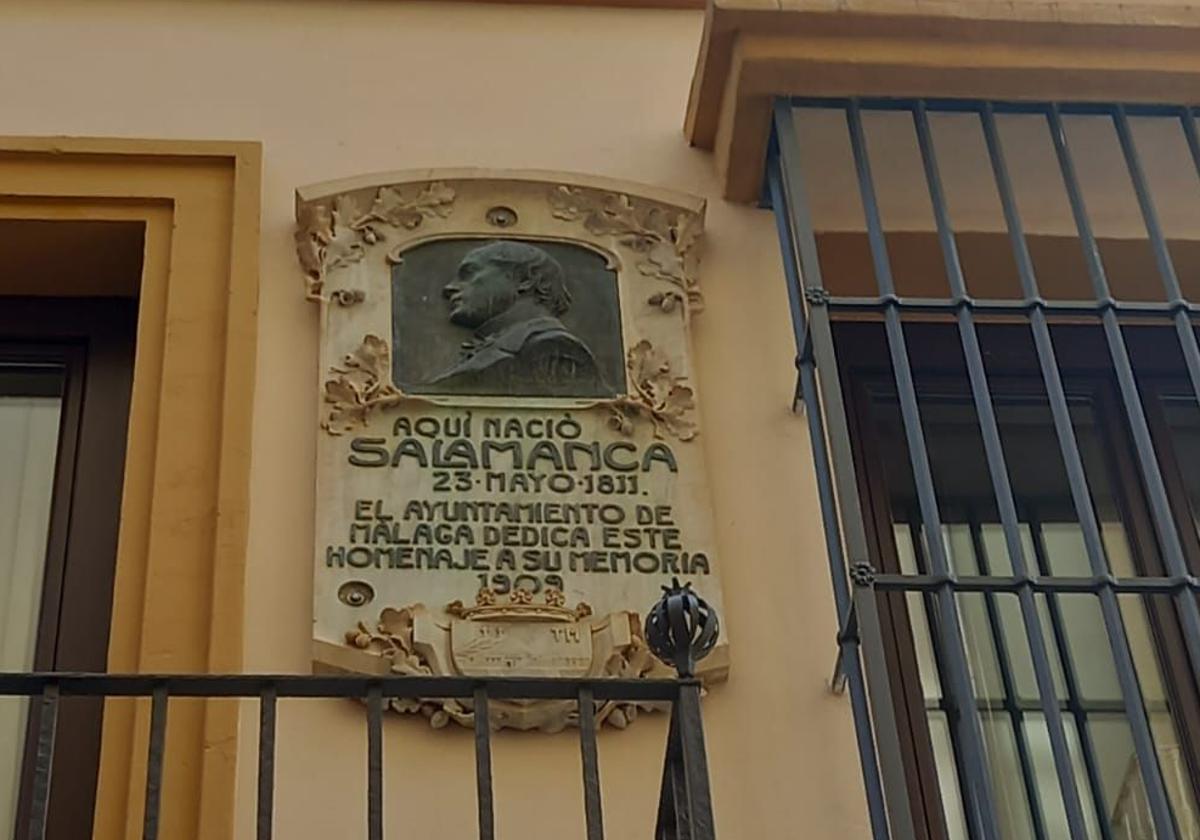 Casa natal del marqués de Salamanca en la calle Correo Viejo. Foto del autor