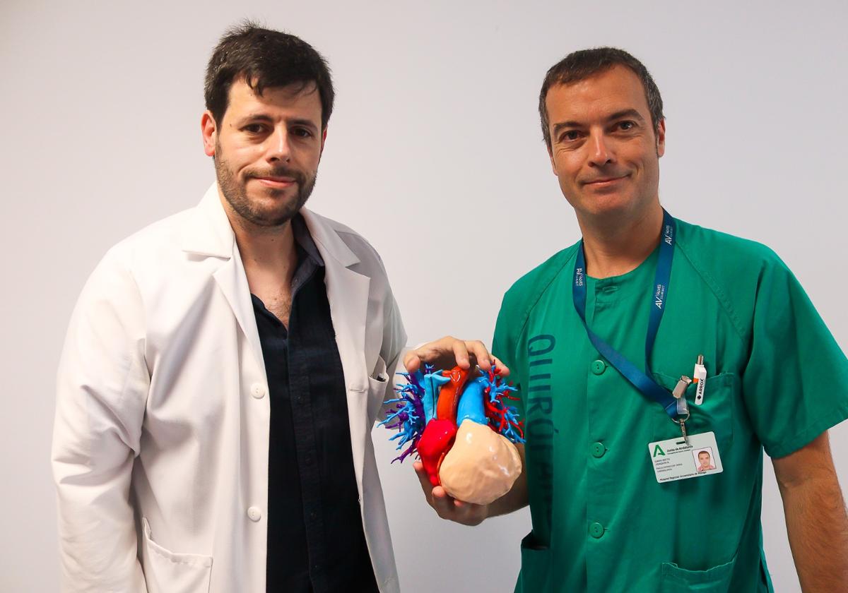 El Hospital Regional de Málaga reconstruye en 3D el corazón de un paciente