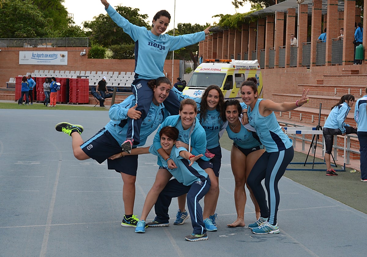 Imagen principal - María Pérez, una histórica campeona olímpica forjada en el Club Nerja