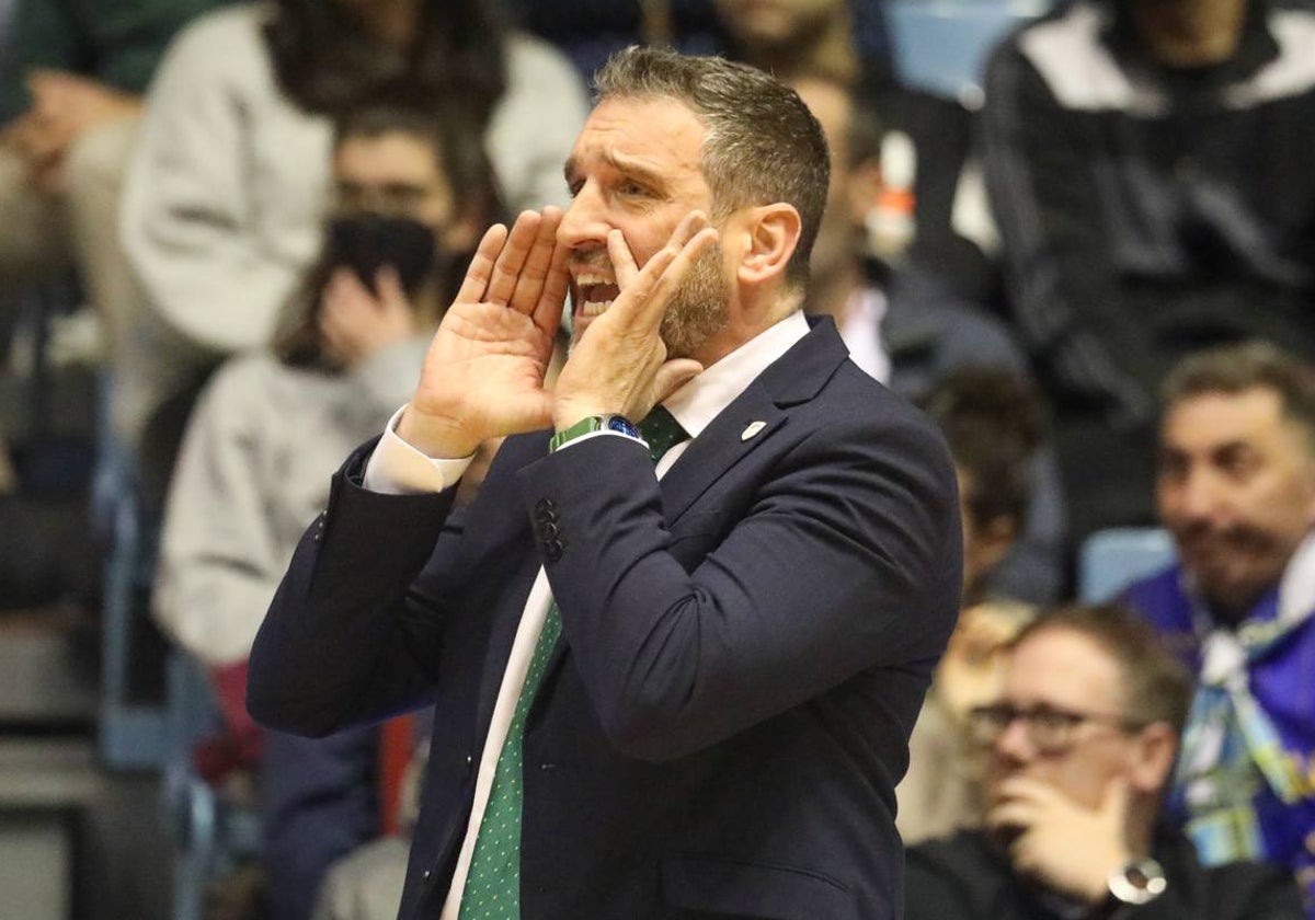 Ibon Navarro, durante un partido de la pasada temporada.