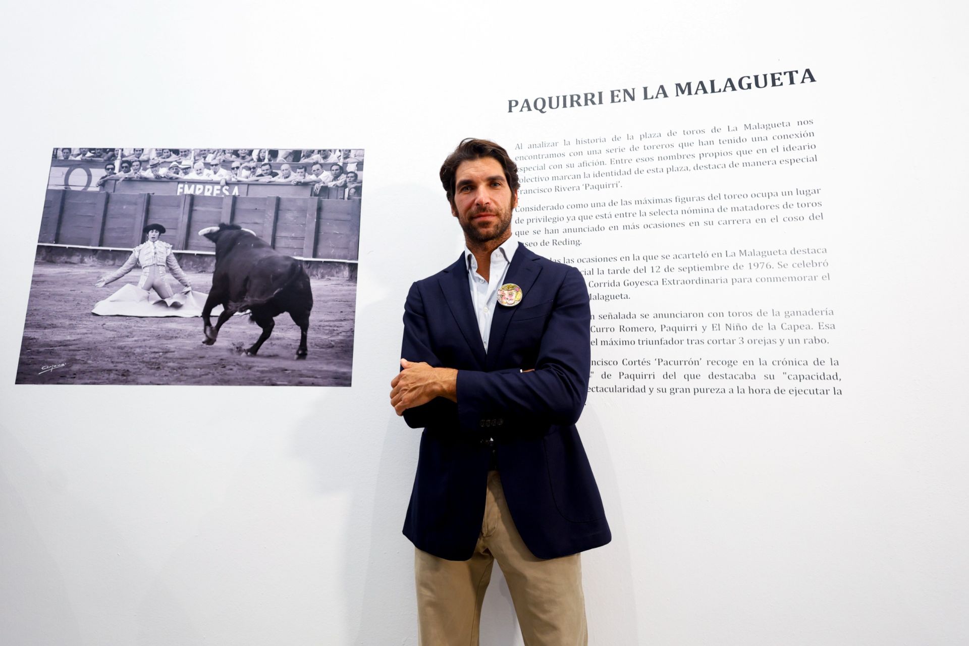 Inauguran en La Malagueta la exposición &#039;Paquirri, siempre en la memoria&#039;