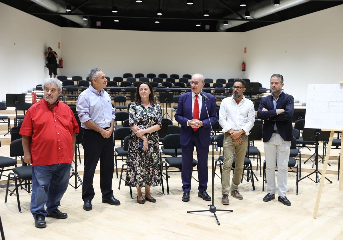 La OFM presenta su nueva sala de ensayos sin fecha para su apertura