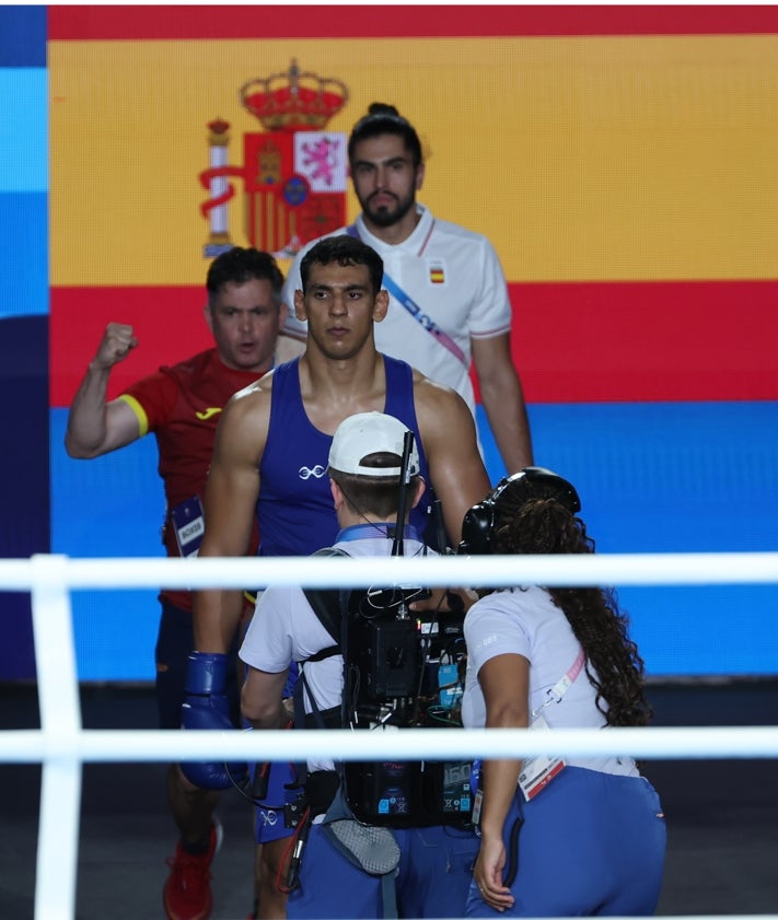 Imagen secundaria 2 - El boxeador marbellí Ayoub Ghadfa, histórico subcampeón olímpico