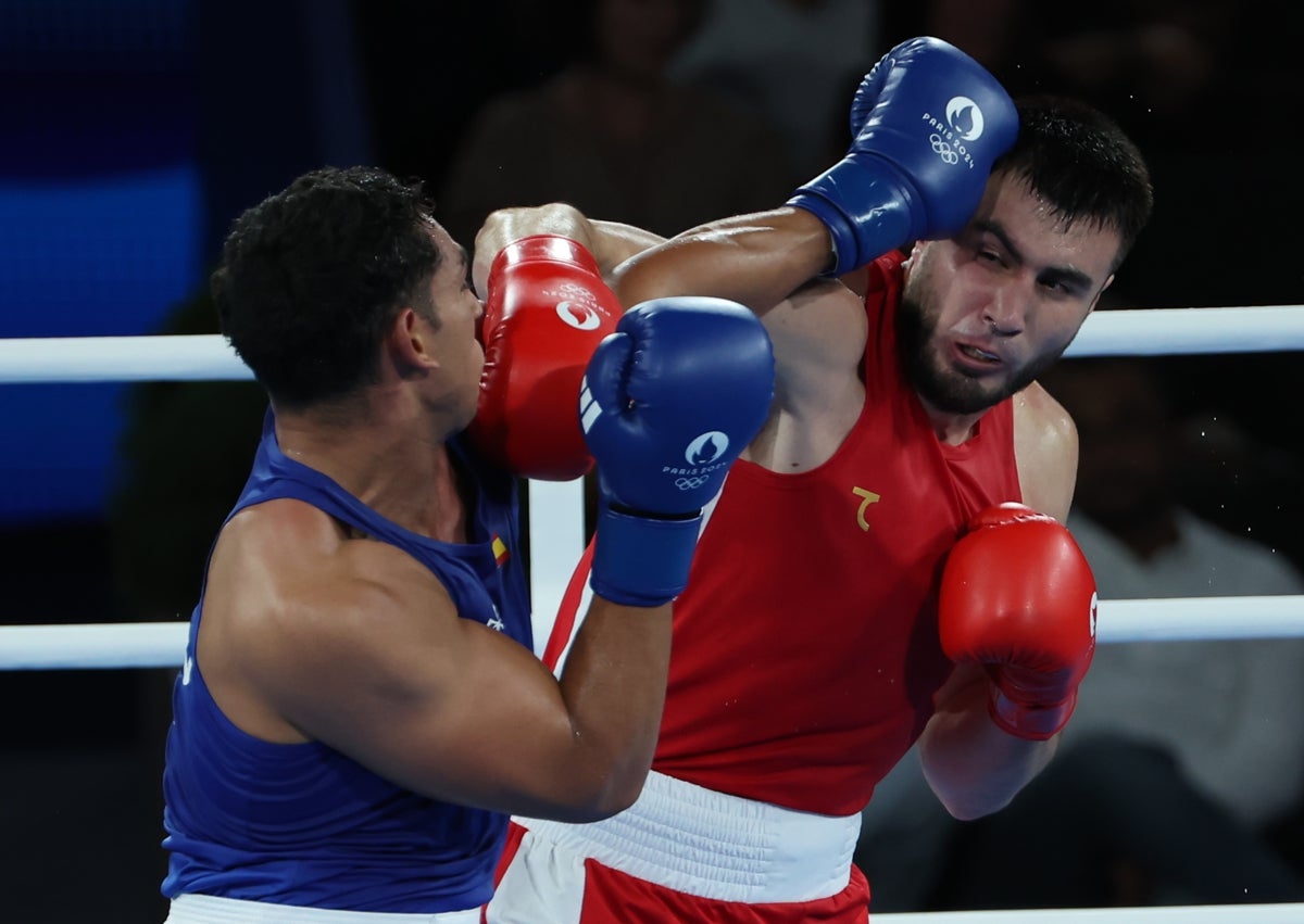 Imagen secundaria 1 - El boxeador marbellí Ayoub Ghadfa, histórico subcampeón olímpico