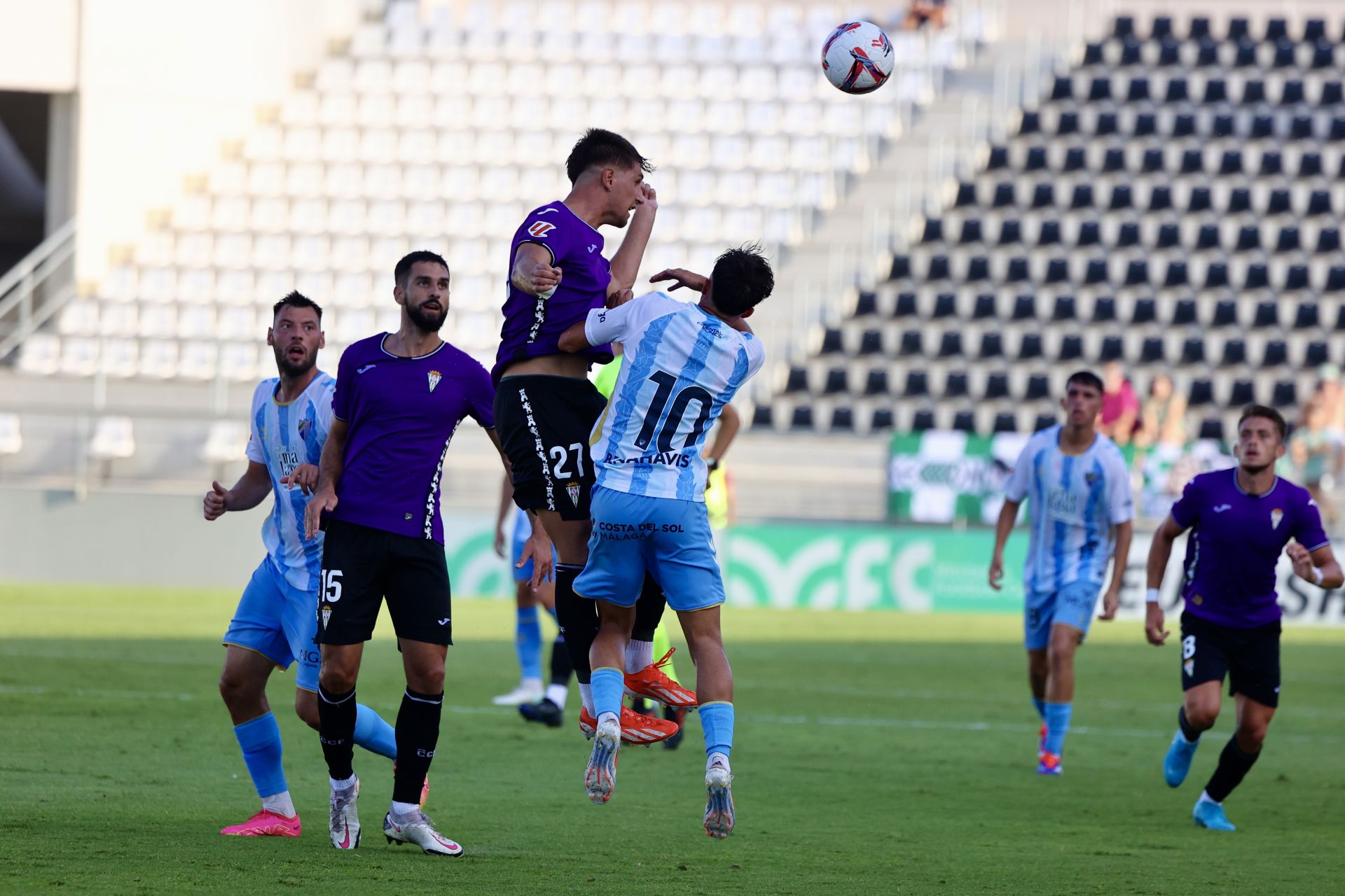 Pretemporada del Málaga: las mejores imágenes del partido contra el Córdoba