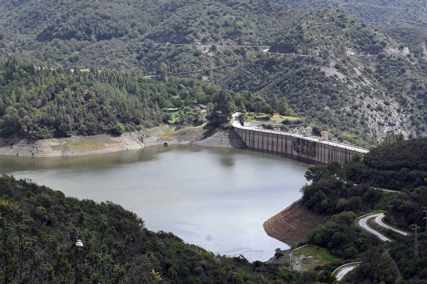 Estado de los embalses en Andalucía el jueves, 15 de agosto de 2024