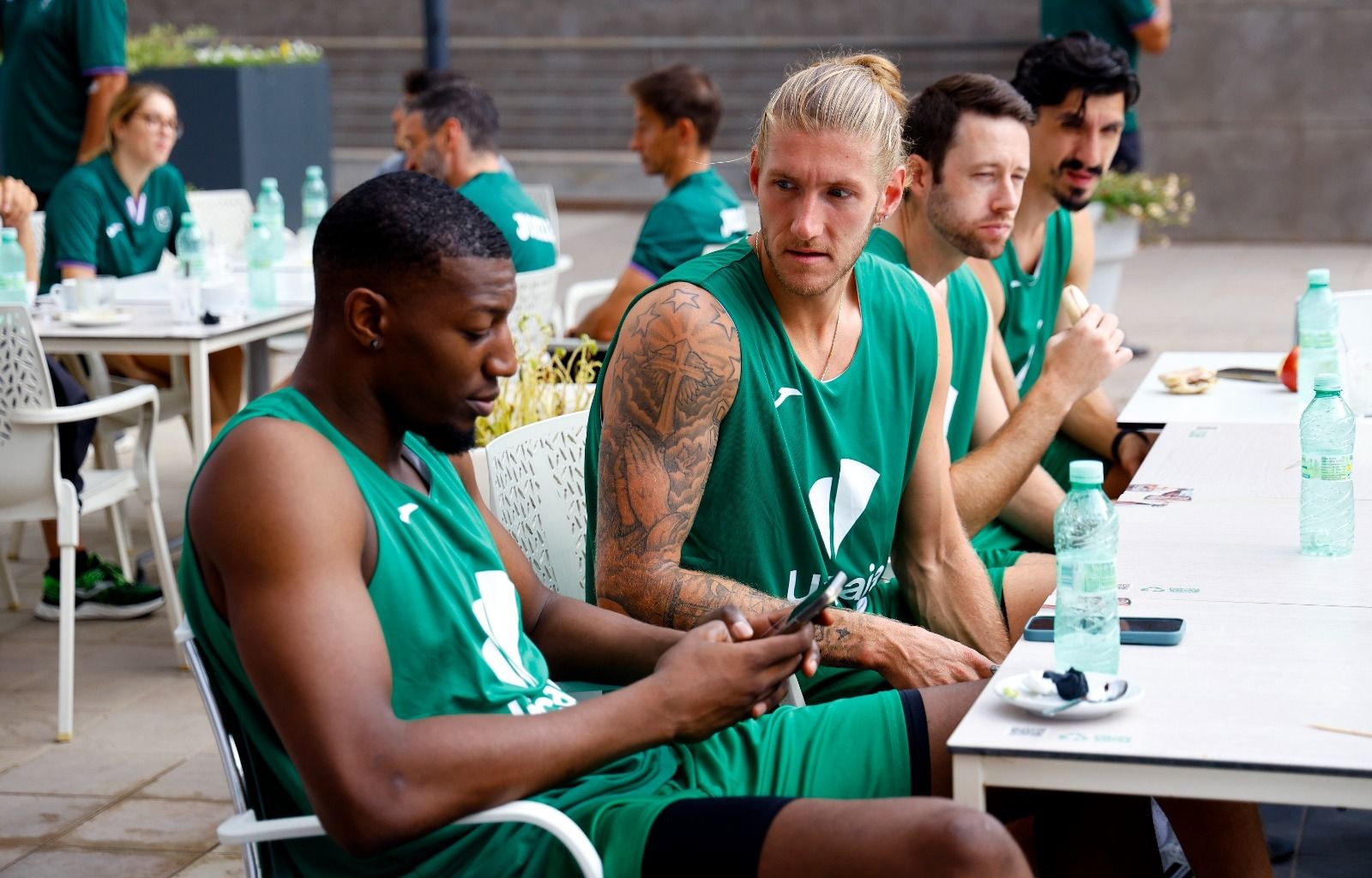 Los jugadores del Unicaja se reencuentran para iniciar la pretemporada