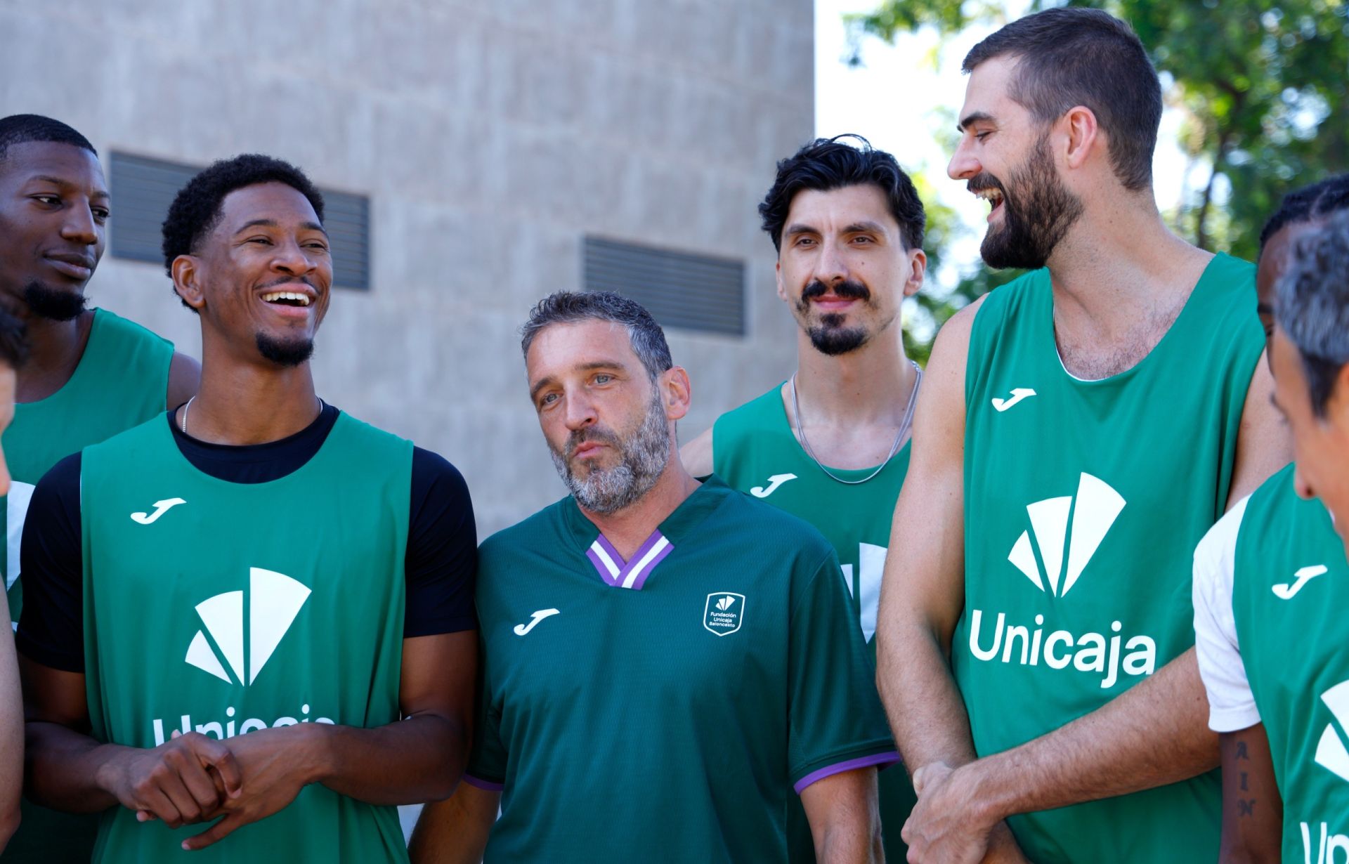 Los jugadores del Unicaja se reencuentran para iniciar la pretemporada