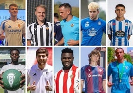 Bazdar, Van den Belt, Seuntjens, Mella, Yeremay (arriba), Diarra, Tsitaishvili, Caicedo, Slavy y Senhadji.