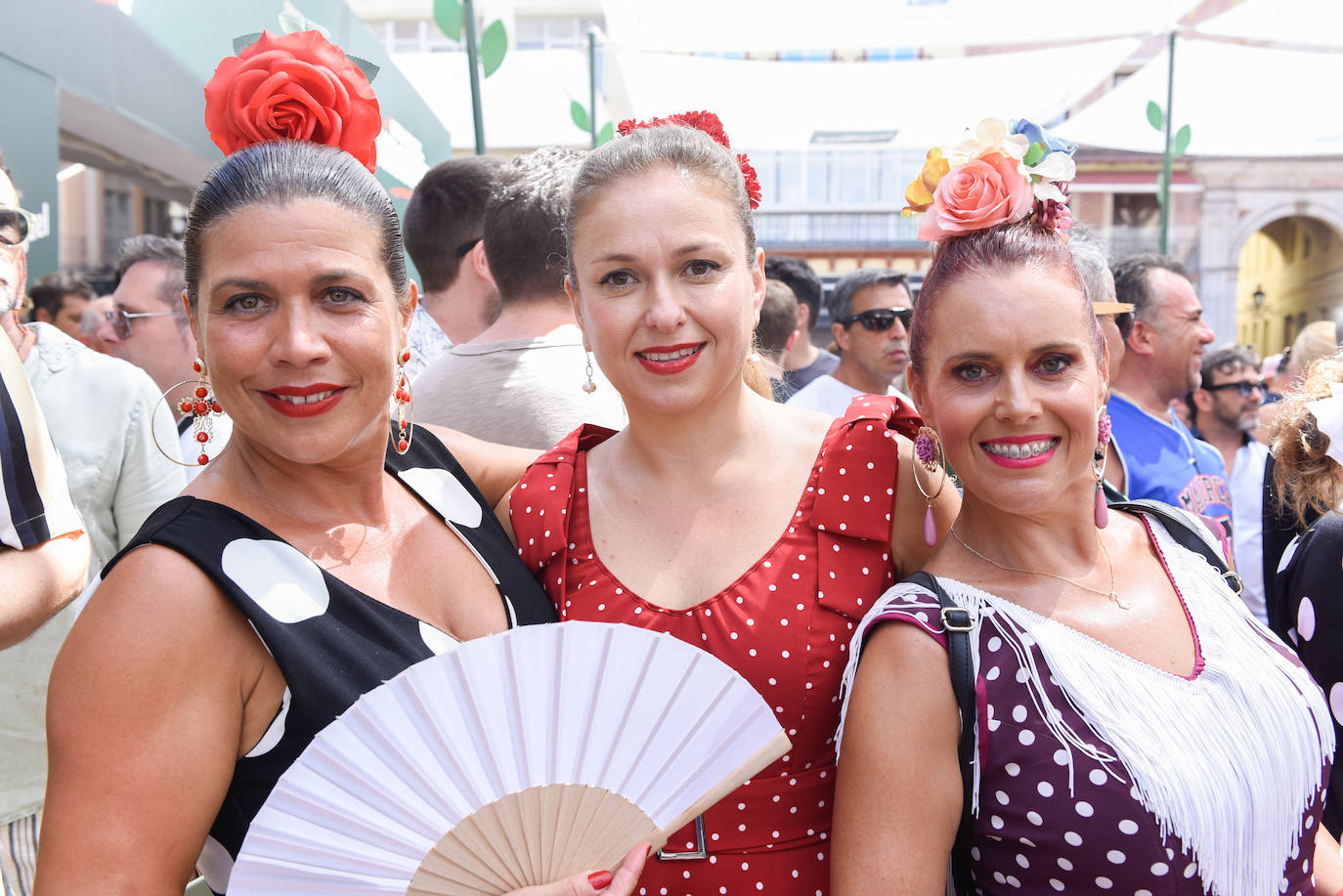 Lucrecia Gómez, Nuria Pastor y Ana María Torres.