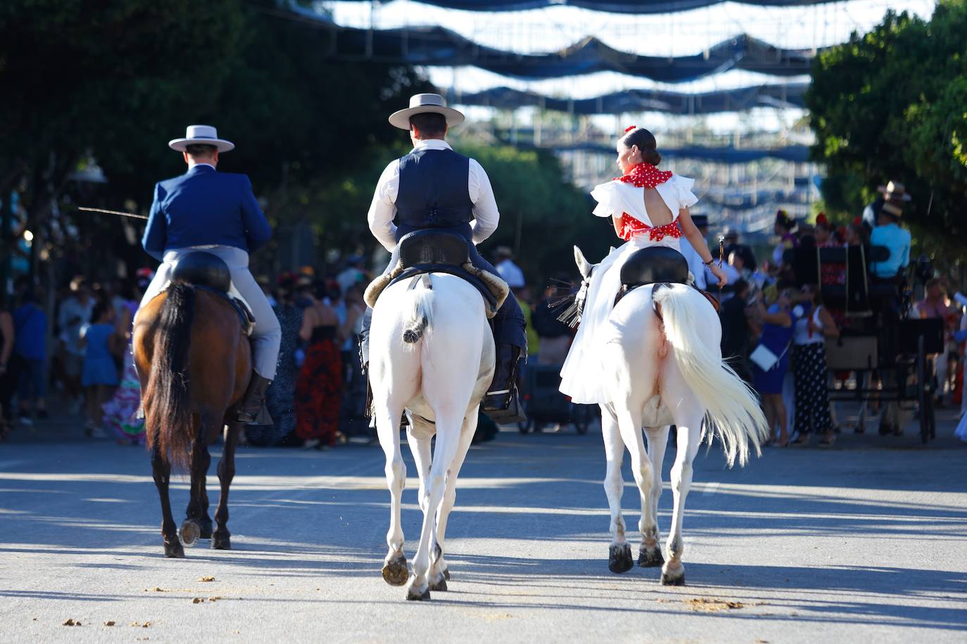 Las mejores imágenes del primer sábado de la Feria de Málaga 2024