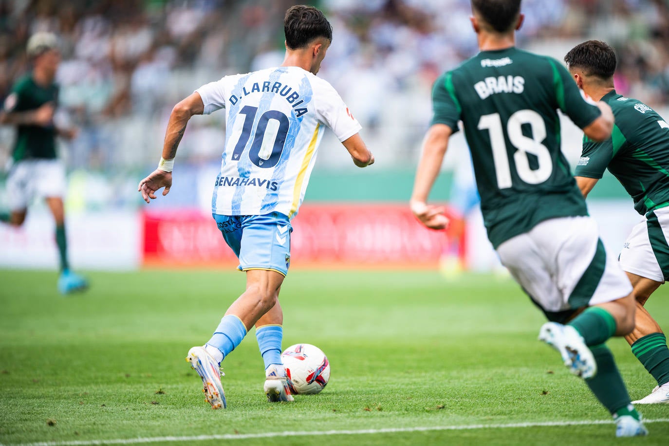 El Racing de Ferrol-Málaga, en imágenes