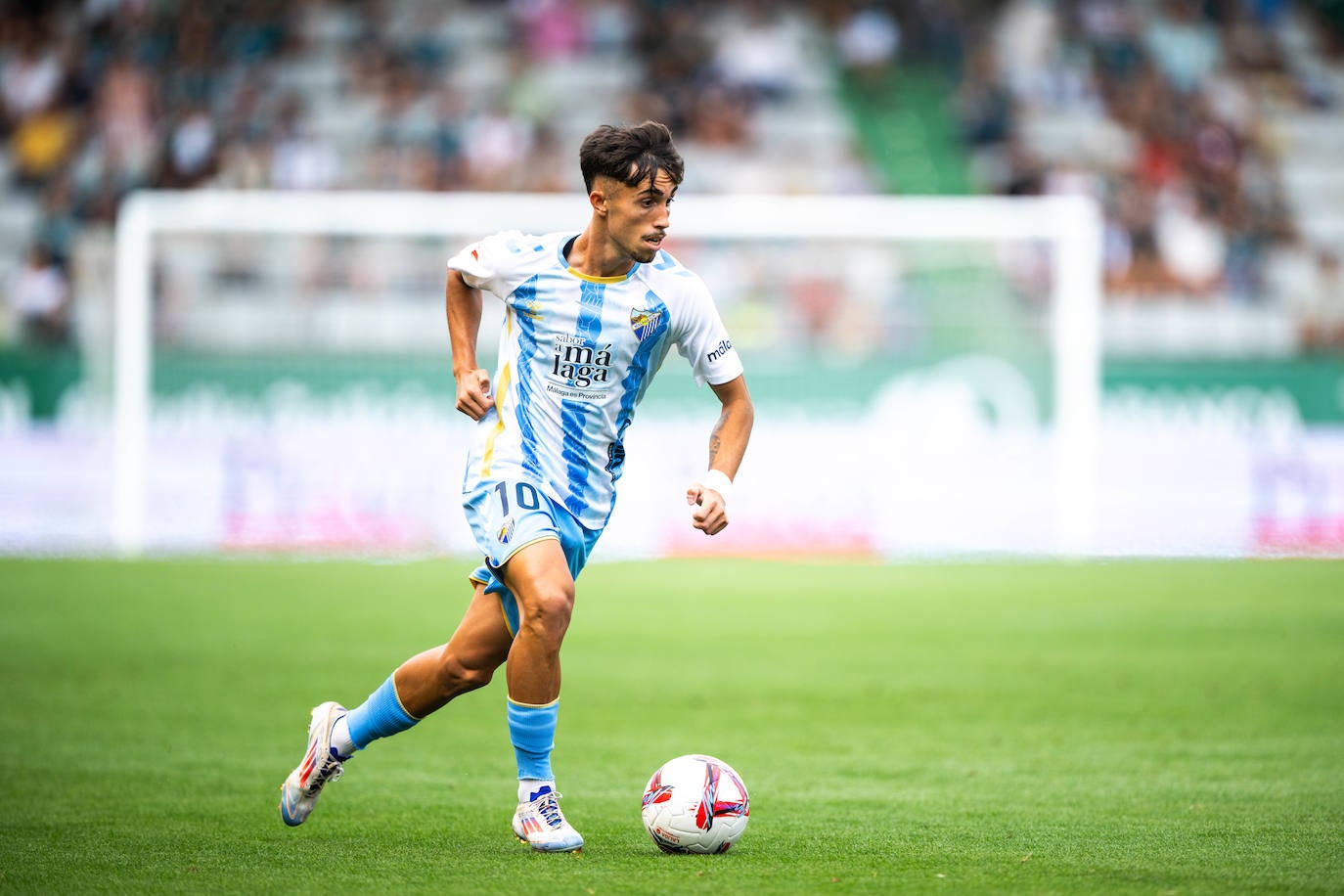 El Racing de Ferrol-Málaga, en imágenes