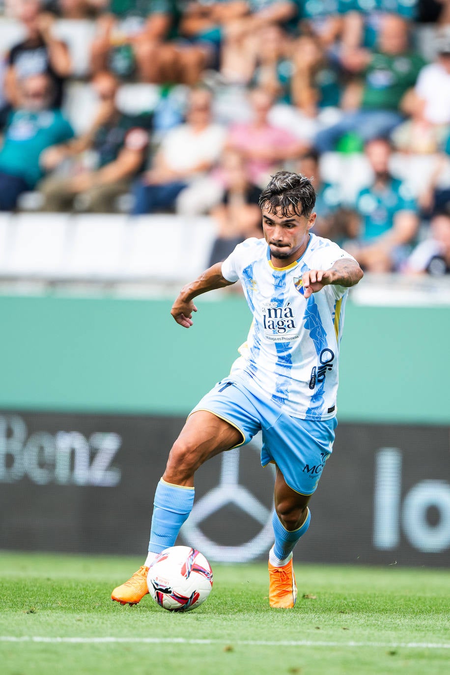 El Racing de Ferrol-Málaga, en imágenes